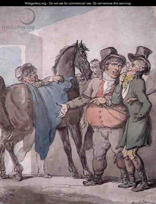 The Horse Deal - Thomas Rowlandson
