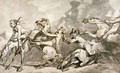 Horsemen Colliding, c.1785-90 - Thomas Rowlandson