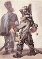 No.2160 Frederick the Great 1712-86 and One of his Officers - Thomas Rowlandson