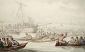The Annual Sculling Race for Doggetts Coat and Badge, c.1805-10 - Thomas Rowlandson