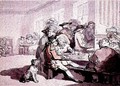 Taking tea at the White House, 1787 - Thomas Rowlandson