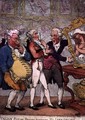 Italian picture dealers humbugging Milorde Anglaise on the Grand Tour - Thomas Rowlandson