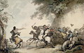 The Chase of the Highwayman, c.1790 - Thomas Rowlandson