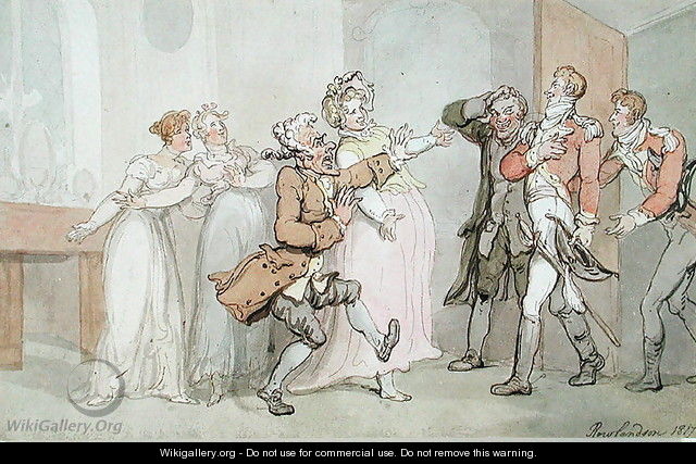 The Return of the Soldier, 1817 - Thomas Rowlandson