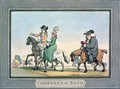 The Morning Ride, plate 5 from Comforts of Bath, 1798 - Thomas Rowlandson