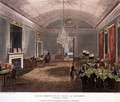 Great Subscription Room at Brookss, St.Jamess, engraved by Stadler, from Ackermanns Microcosm of London - & Pugin, A.C. Rowlandson, T.