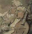 Two Musicians, c.1774 - Thomas Rowlandson