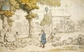 Mr and Mrs Jolly at their Country House - Thomas Rowlandson