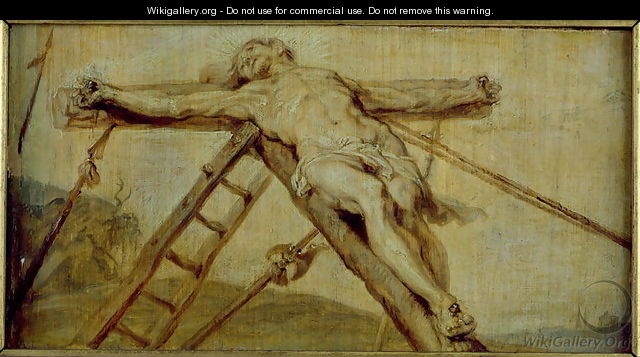 The Raising of the Cross - (attr. to) Rubens, Peter Paul