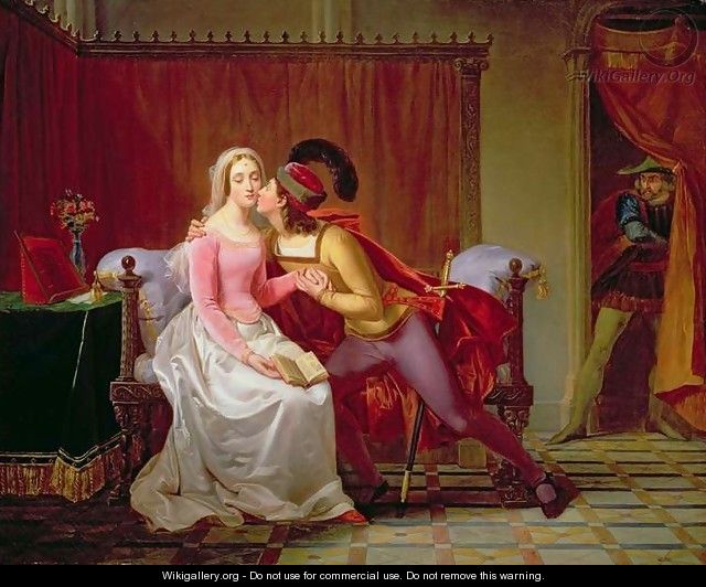Paolo and Francesca, 1832 - Luigi Rubio