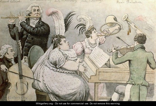 Musical Party - (after) Rowlandson, Thomas
