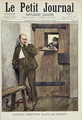 Alfred Dreyfus c.1859-1935 in Prison, from Le Petit Journal, 20th January 1895 - Lionel Roxer