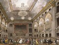 Pantheon Masquerade from Ackermanns Microcosm of London, engraved by John Bluck fl.1791-1831 published 1800 - & Pugin, A.C. Rowlandson, T.