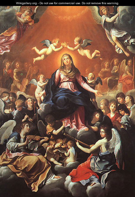 The Coronation of the Virgin - Guido Reni