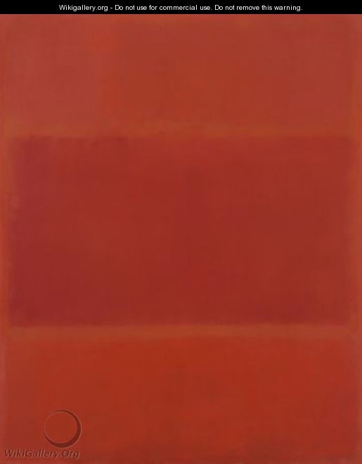 Red and Orange - Mark Rothko (inspired by)