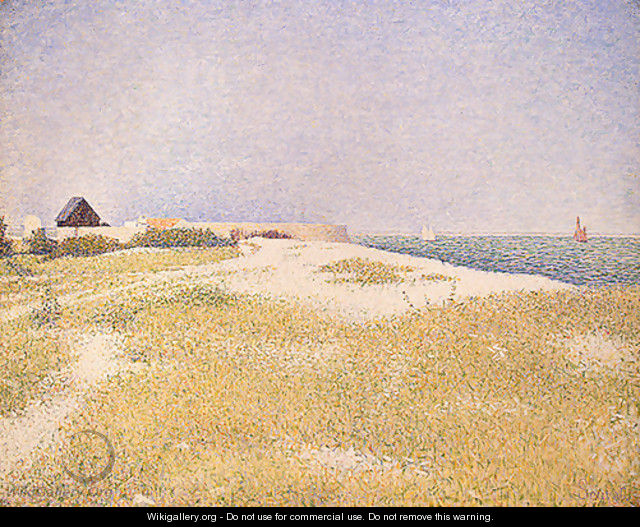 View of Fort Samson - Georges Seurat