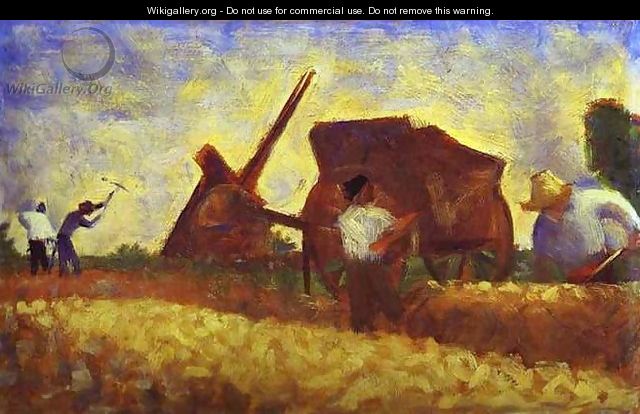 Les Terrassiers - Georges Seurat