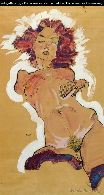 Female Nude 2 - Egon Schiele