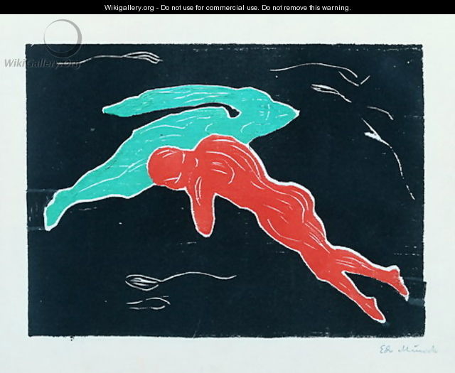 Encounter in Space - Edvard Munch