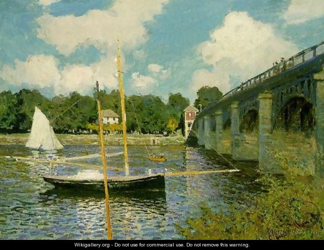 The Highway Bridge at Argenteuil - Claude Oscar Monet