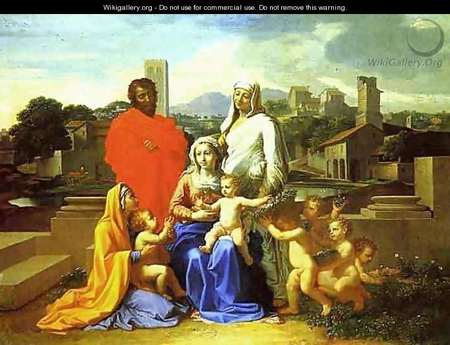 The Holy Family - Nicolas Poussin