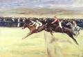 Horse Races in the Cascines - Max Liebermann