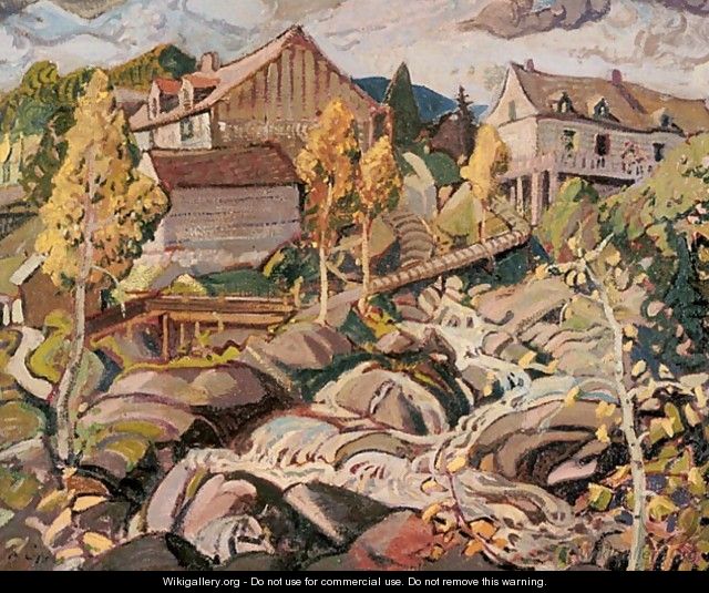 The Mill, Quebec - Arthur Lismer