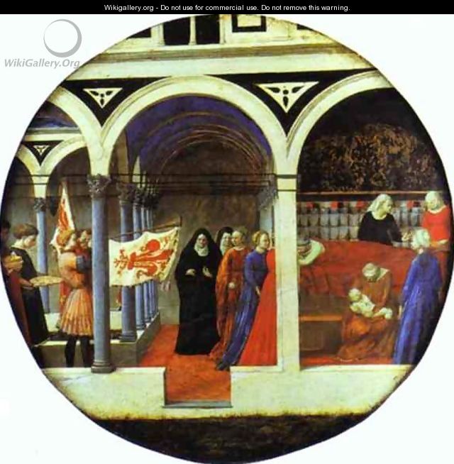 Birth Salver - Masaccio (Tommaso di Giovanni)
