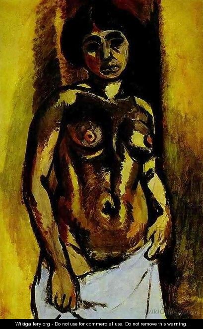 Nude in Black and Gold - Henri Matisse