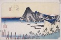 A View of Imagiri - Utagawa or Ando Hiroshige