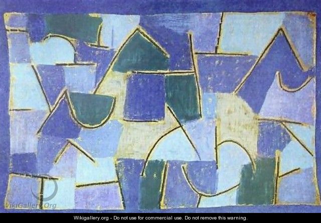 Blaue Nacht - Paul Klee