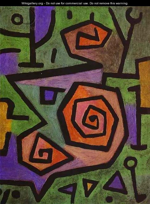 Heroic Roses - Paul Klee