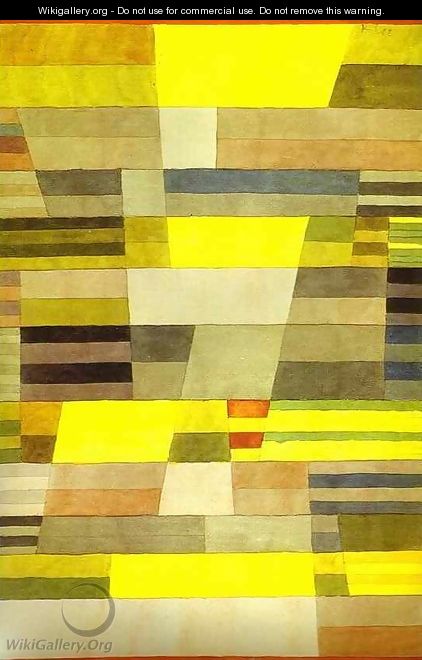 Monument in Fertile Country - Paul Klee
