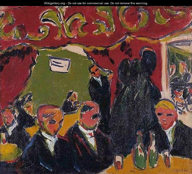 Tavern - Ernst Ludwig Kirchner