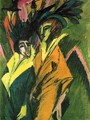Two Women in the Street - Ernst Ludwig Kirchner