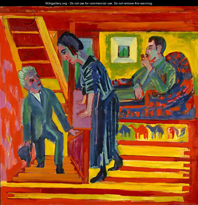 The Visit - Ernst Ludwig Kirchner