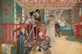 Nameday at the Storage House - Carl Larsson