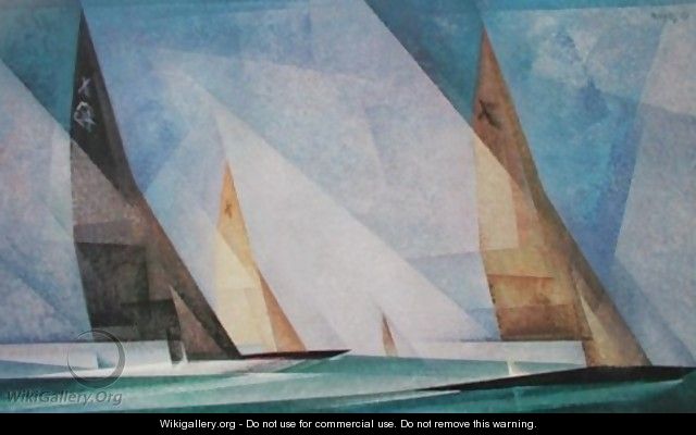 Sailing Boats - Lyonel Feininger