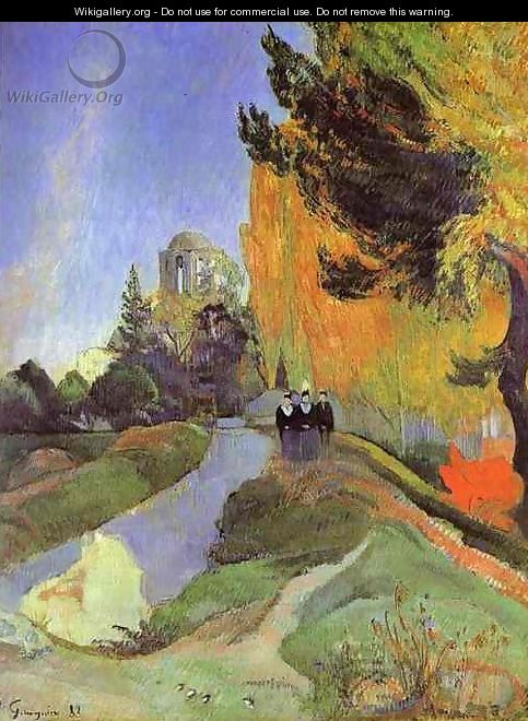 The Alyscamps - Paul Gauguin