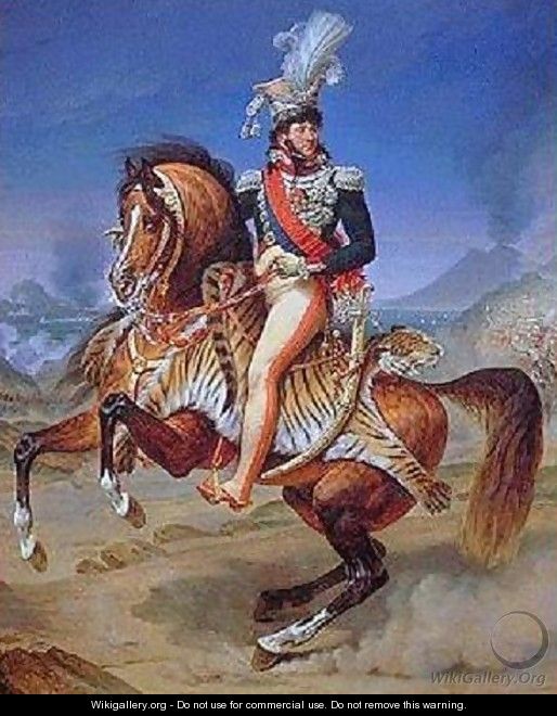 Portrait of Joachim Murat - Antoine-Jean Gros