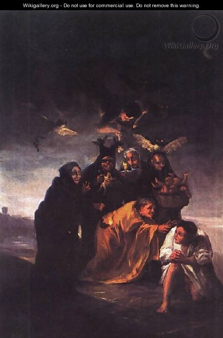 Incantation - Francisco De Goya y Lucientes