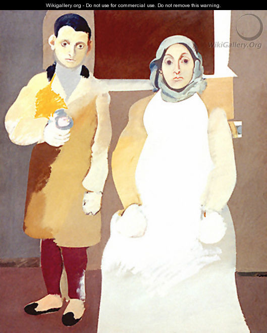 The Artist and his Mother - Arshile Gorky