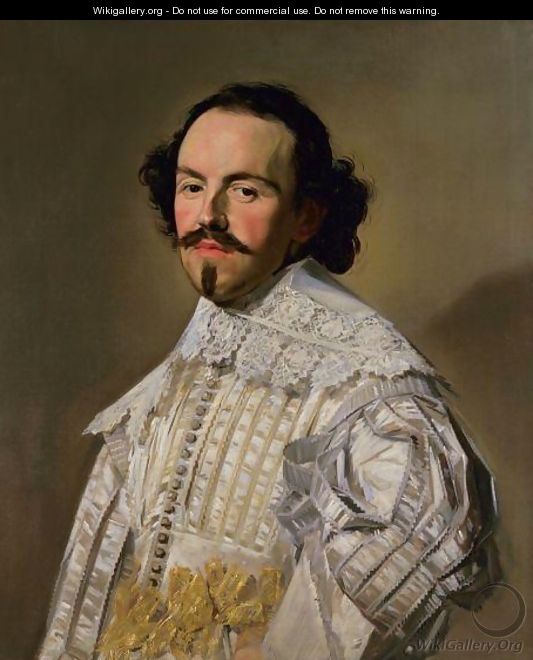 Gentleman in White - Frans Hals