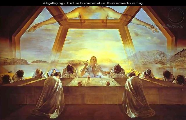 The Sacrament of the Last Supper 2 - Salvador Dali