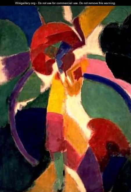 Woman with a Parasol - Robert Delaunay