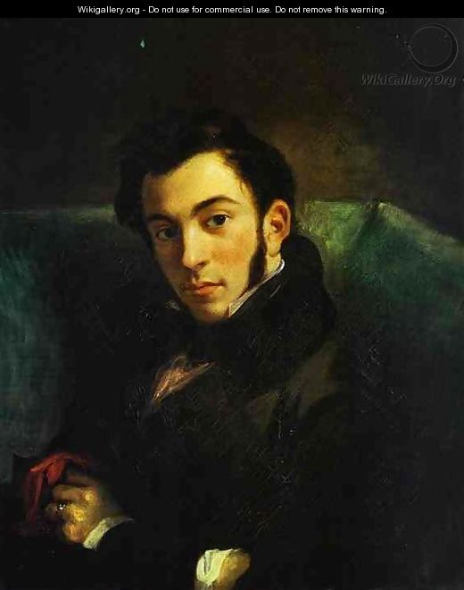 Portrait of Frederic Villot - Eugene Delacroix