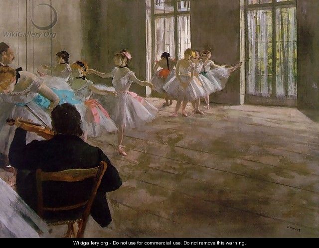 Dance School - Edgar Degas