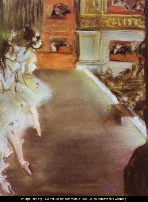 Dancers in the Old Opera House - Edgar Degas
