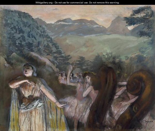 Aria after the Ballet - Edgar Degas