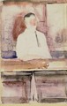 Bartender at the Brevoort - Charles Demuth